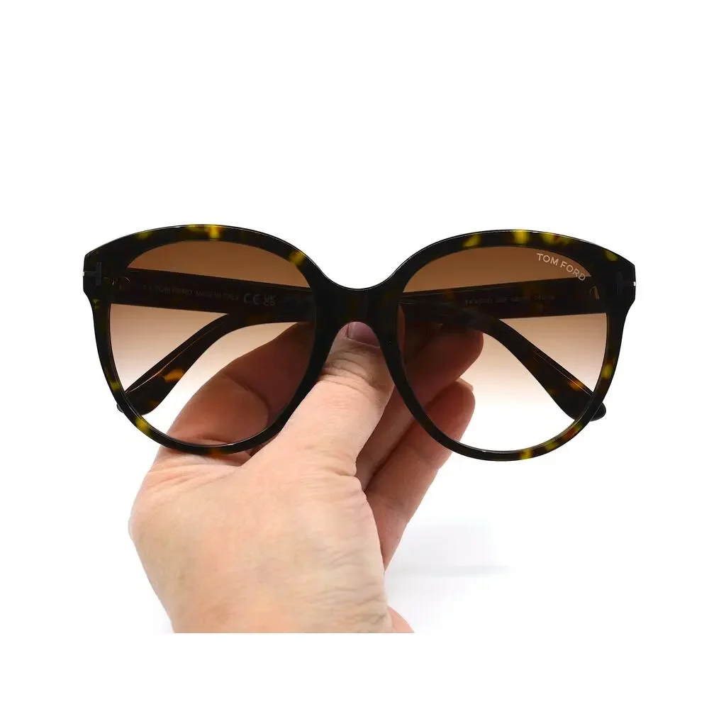 TOM FORD TF957-D 52F HAVANA BROWN GRADIENT AUTHENTIC SUNGLASSES - Picture 11 of 14